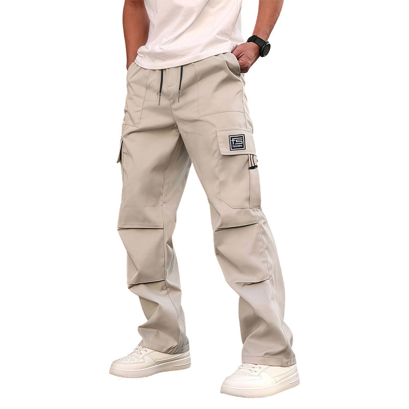 ⏰ Beliebt und bald ausverkauft!⏰ Cargohose mit mehreren Taschen und geradem Bein für Herren