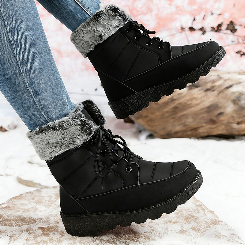 🔥 Nur heute 50 %! Bequeme warme Stiefel mit rutschfester Sohle
