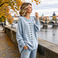 ⏰ Countdown läuft – 50% nur noch 3 Tage! Damen eleganter Rundstrickzopf Pullover