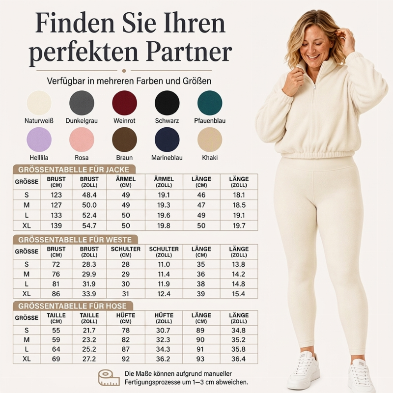 ✨ Neu Eingetroffen – Jetzt Versandkostenfrei!✈Gemütliches 3-teiliges Sportset für Damen