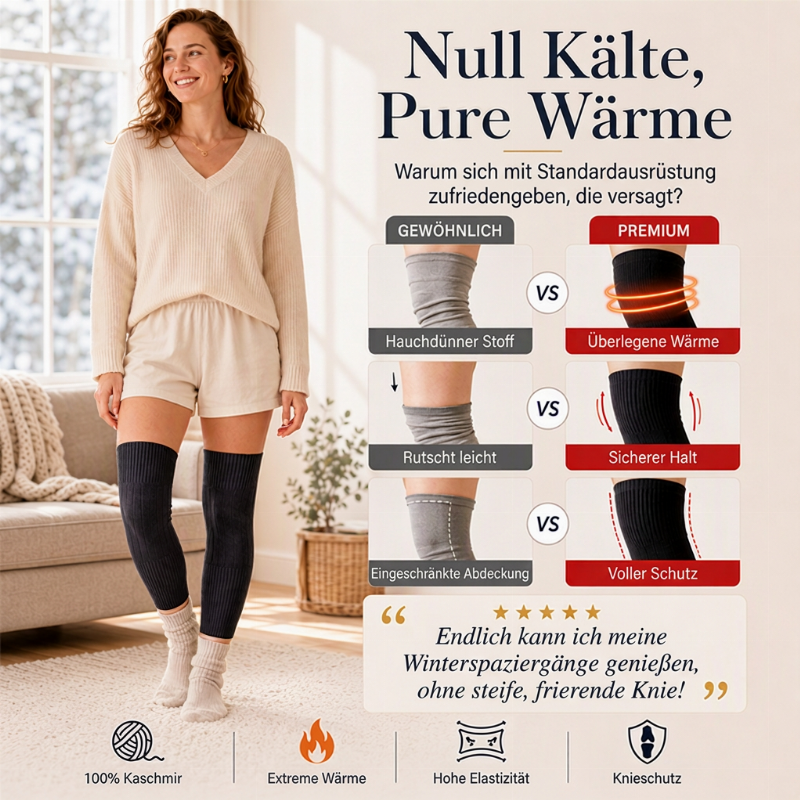 🔥Heiß begehrt! Jetzt sichern!🔥 Unisex Kniestrümpfe aus verlängertem Kaschmir
