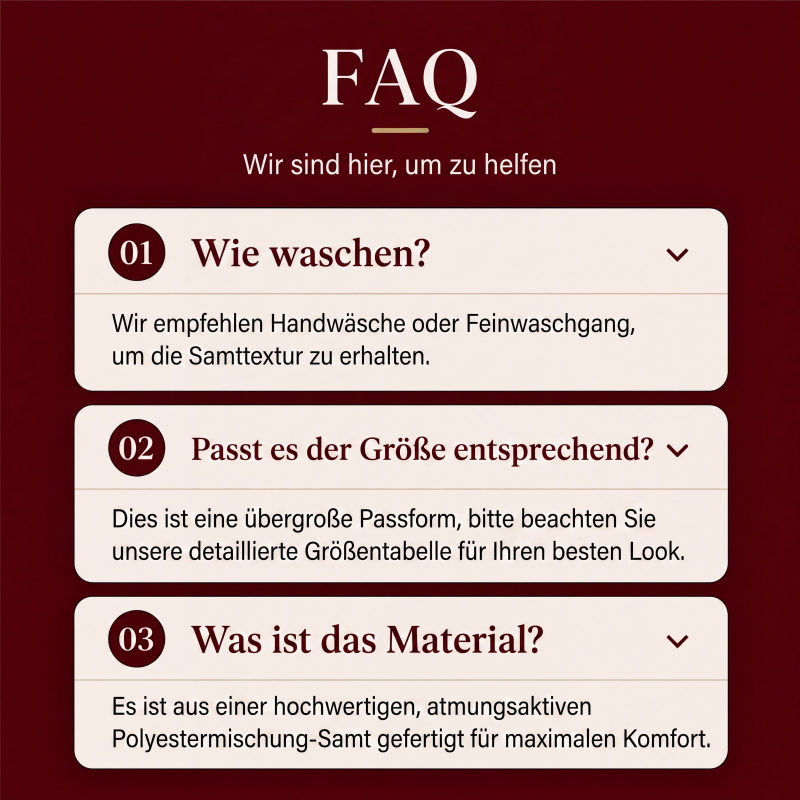 ⏰ Countdown läuft – 50% nur noch 3 Tage! Samt-Kapuzenpullover für Damen