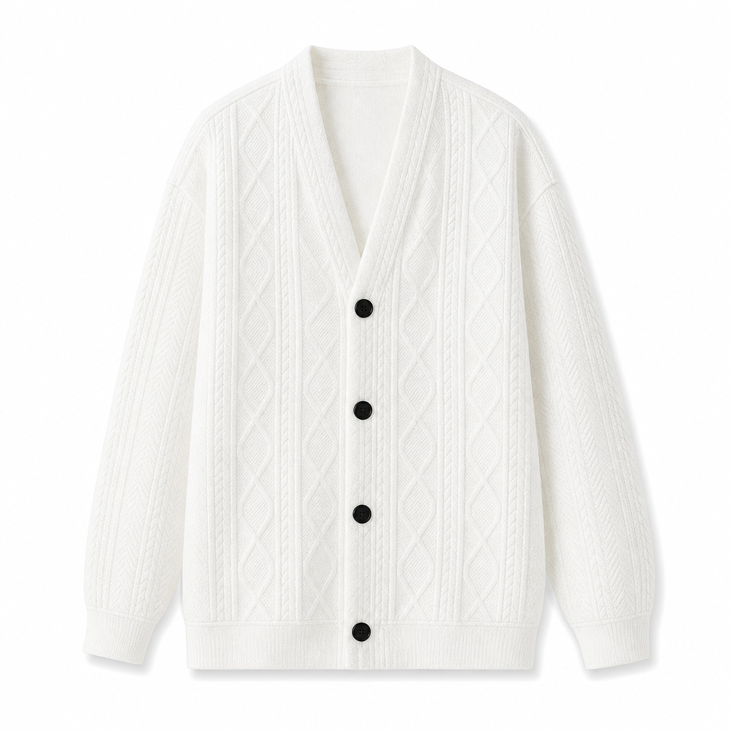 🔥 Nur heute 50%🔥Gelegen gestrickte Herrenjacke