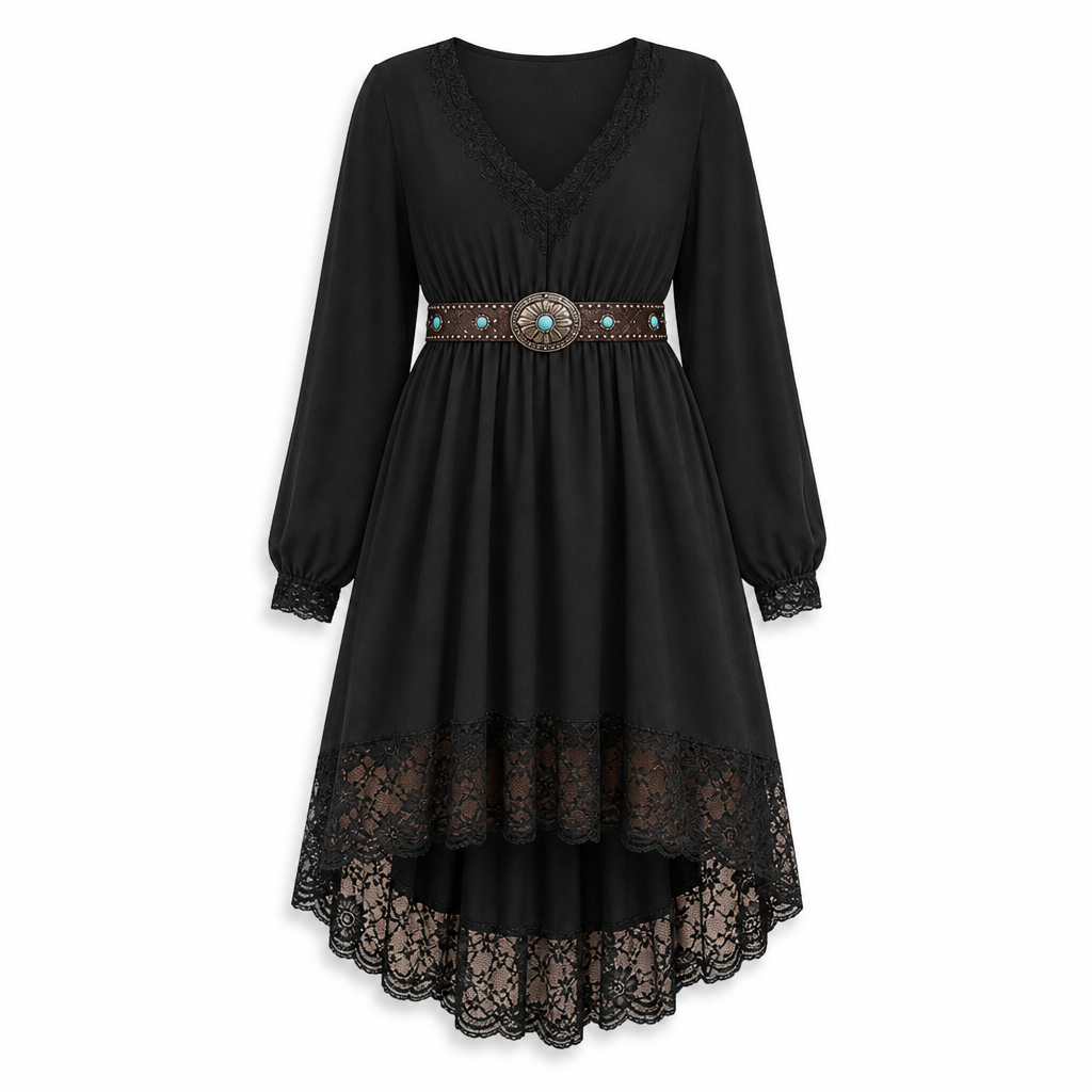 💥Jetzt stark nachgefragt! Nur wenig übrig!💥 Klassisches Damenkleid für den Alltag