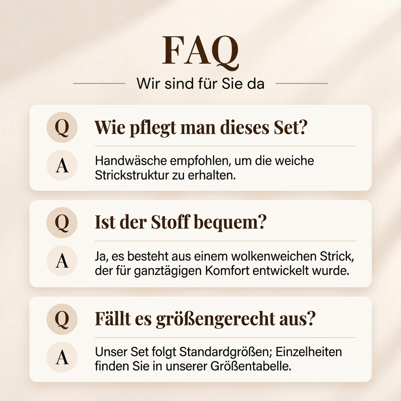 ✨ Neu eingetroffen – Nur heute 50 %! Damen Zweiteiler aus Pullover mit Muschelkante und Plisseerock