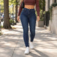 📢🎉50%Rabatt!!!🛍️✨Damen-Jeans mit hoher Taille, dehnbarer Skinny-Passform