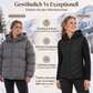 🎁Neu eingetroffen: 50% Rabatt! Damen Kapuze Patchwork gesteppte Wattierte Jacke