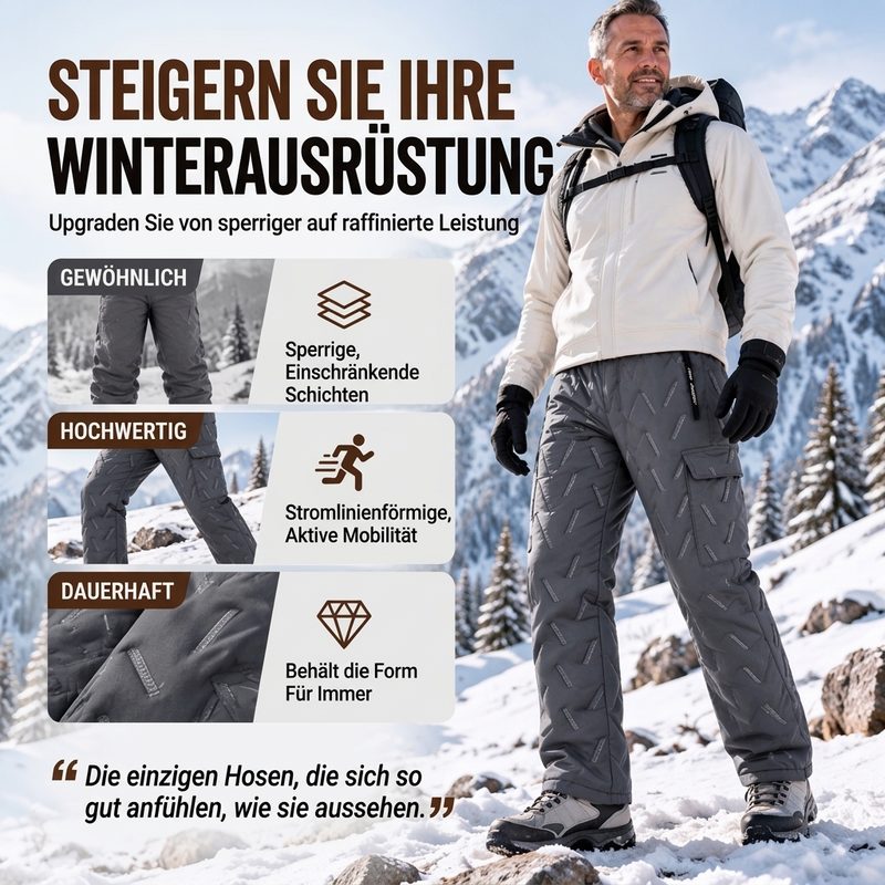 📢🎉50%Rabatt!!!🛍️✨Herren Winter Cargohose mit Plüschfutter